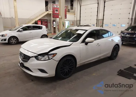 2016 Mazda Mazda6 I Sport из США, поврежденный, VIN JM1GJ1U59G1443596